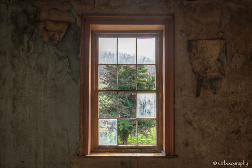 Windows Of Abandoned Rooms With Mystic Views
