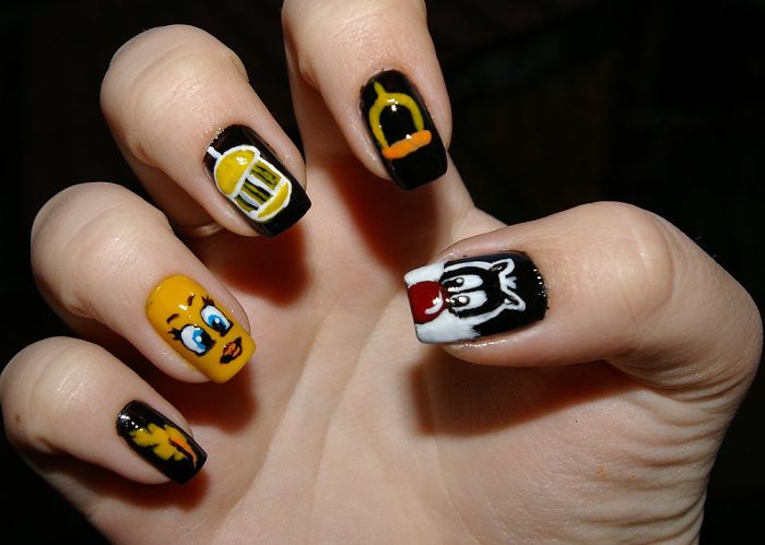 I Paint My Nails With Favorite Cartoons, Movies And Snacks I Paint My Nails With Favorite Cartoons, Movies And Snacks
