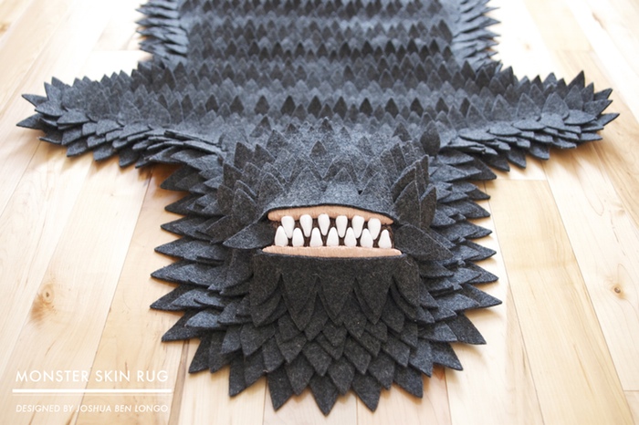 No Monsters Were Harmed In The Making Of This Rug