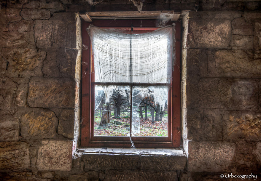 Windows Of Abandoned Rooms With Mystic Views
