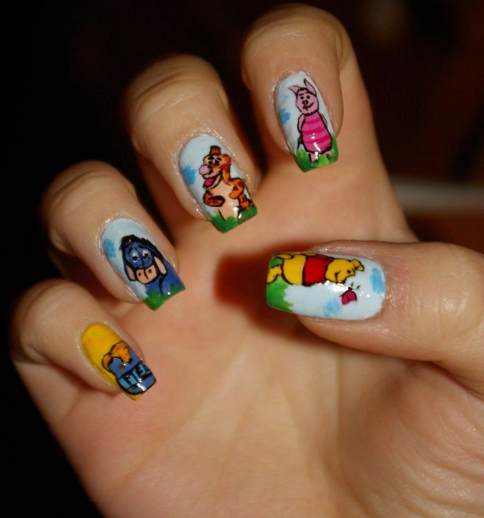 I Paint My Nails With Favorite Cartoons, Movies And Snacks I Paint My Nails With Favorite Cartoons, Movies And Snacks