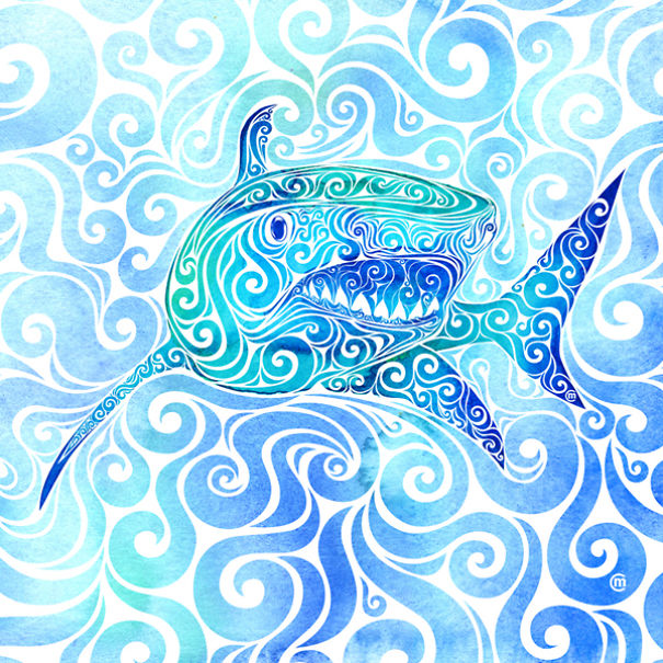 My Swirly Animals Created With Different Drawing Techniques My Swirly Animals Created With Different Drawing Techniques