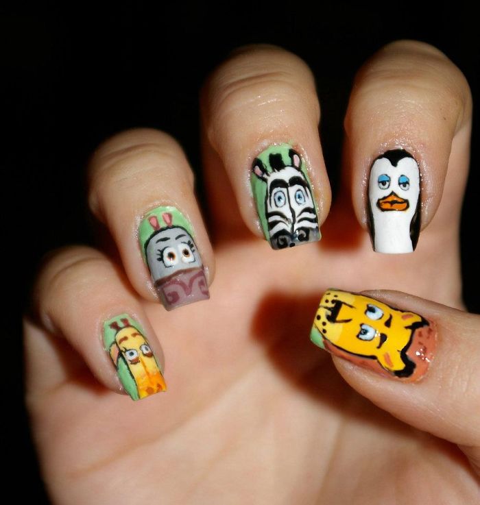 I Paint My Nails With Favorite Cartoons, Movies And Snacks I Paint My Nails With Favorite Cartoons, Movies And Snacks