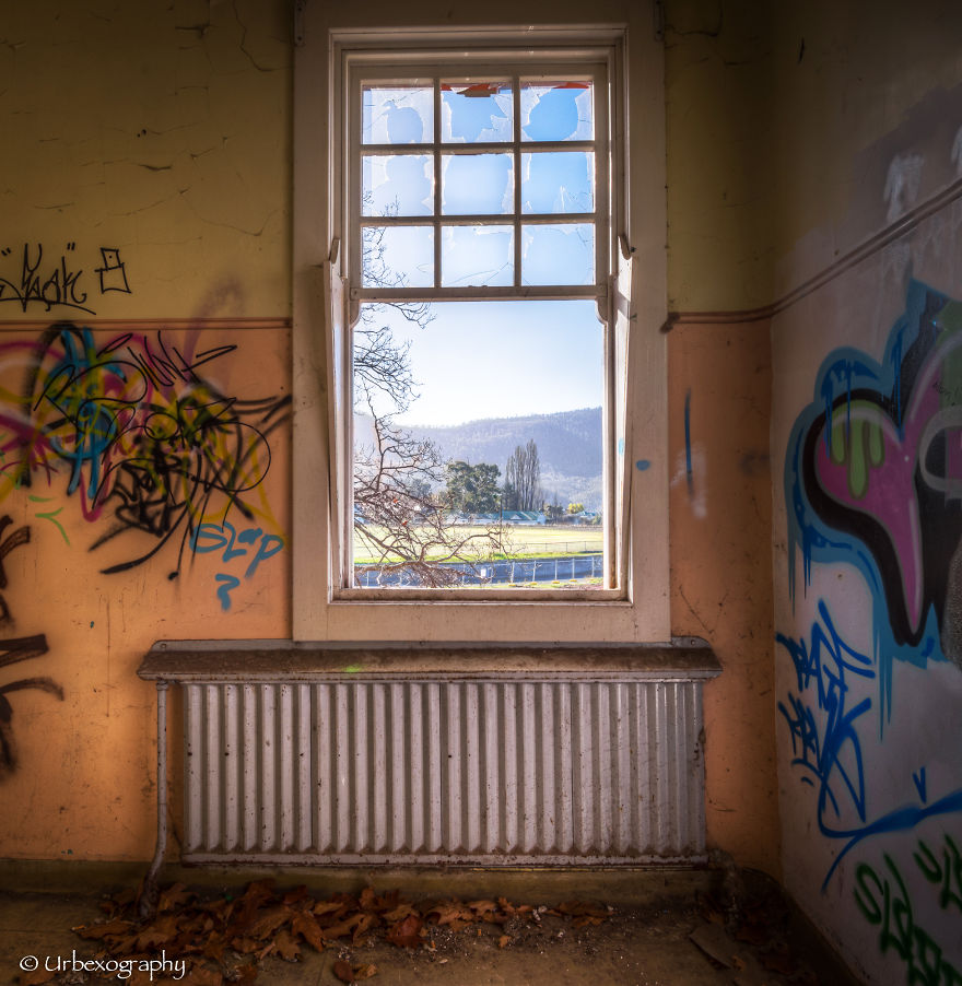 Windows Of Abandoned Rooms With Mystic Views