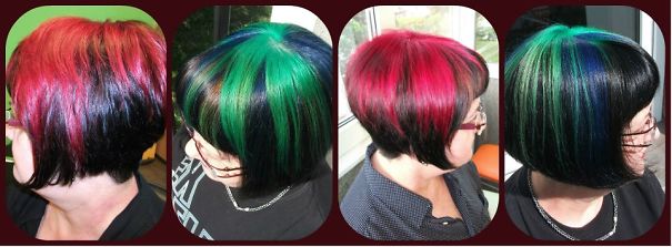 When Your Daughter Is Hairstylist...