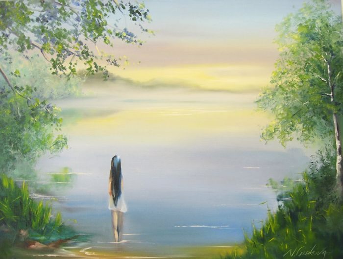 A Yearning Hope, 18*24, Oil On Canvas By Nadia Gurkova Www.nadiagurkova.com Or Www.faceboo