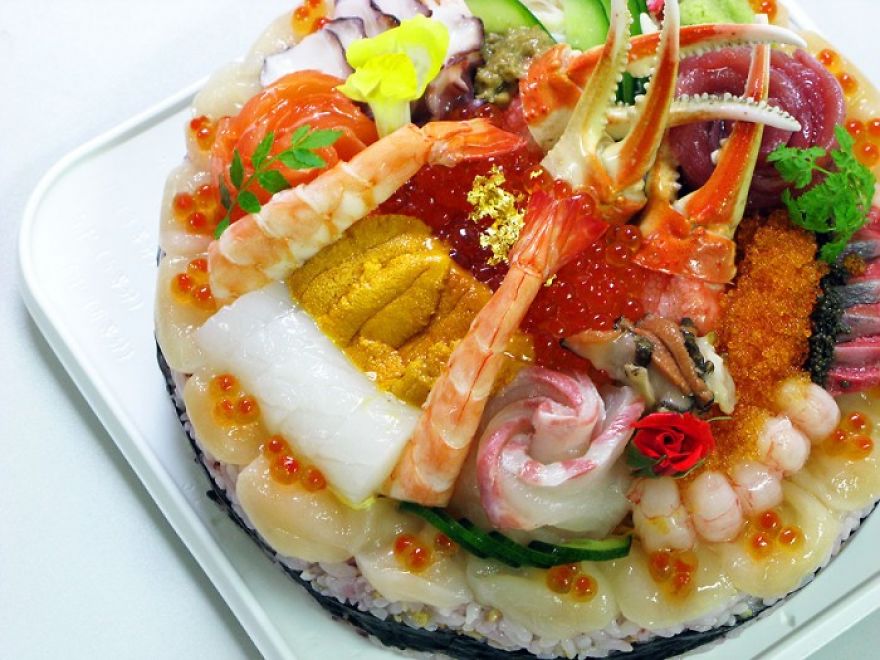 Sushi Cakes: Easy To Make And Fun To Eat Sushi Cakes: Easy To Make And Fun To Eat