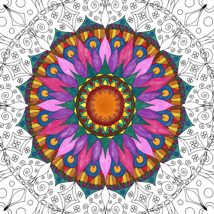 I Create Coloring Mandalas And Give Them Away For Free I Create Coloring Mandalas And Give Them Away For Free