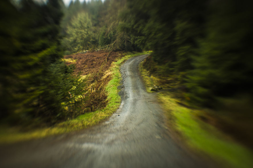 I Take Surrealist Photographs Of The Welsh Landscape In Memory Of My Father.