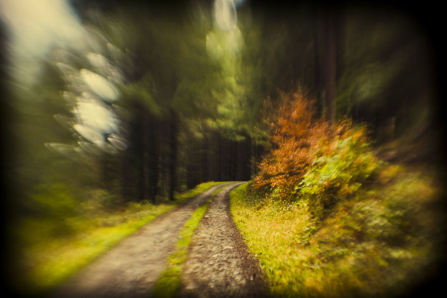 I Take Surrealist Photographs Of The Welsh Landscape In Memory Of My Father.