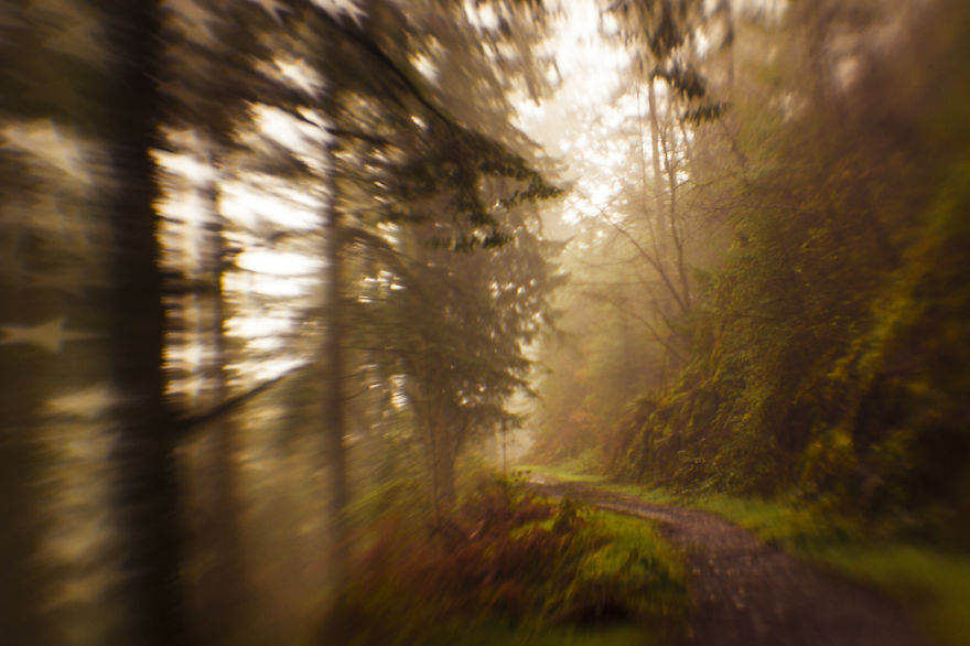I Take Surrealist Photographs Of The Welsh Landscape In Memory Of My Father.