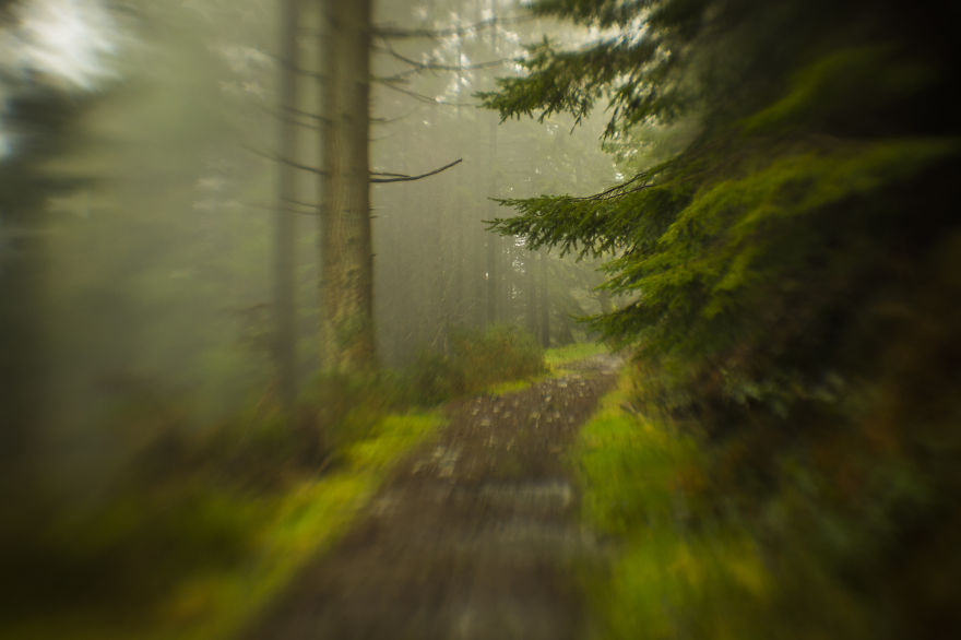 I Take Surrealist Photographs Of The Welsh Landscape In Memory Of My Father.
