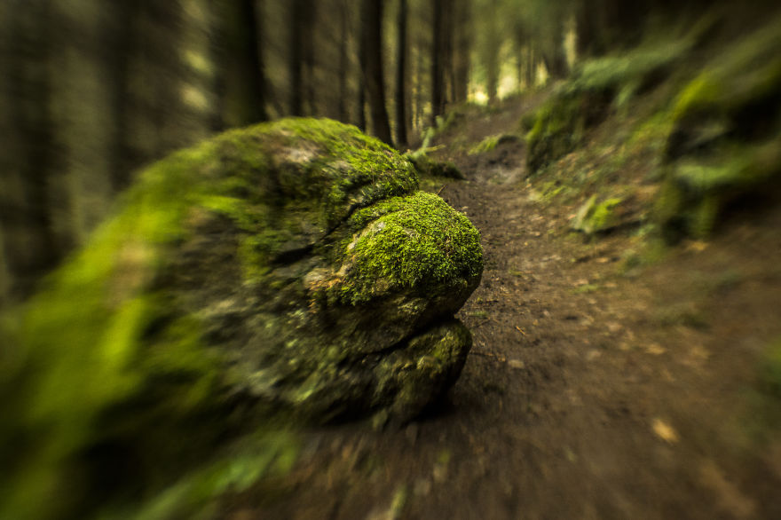 I Take Surrealist Photographs Of The Welsh Landscape In Memory Of My Father.