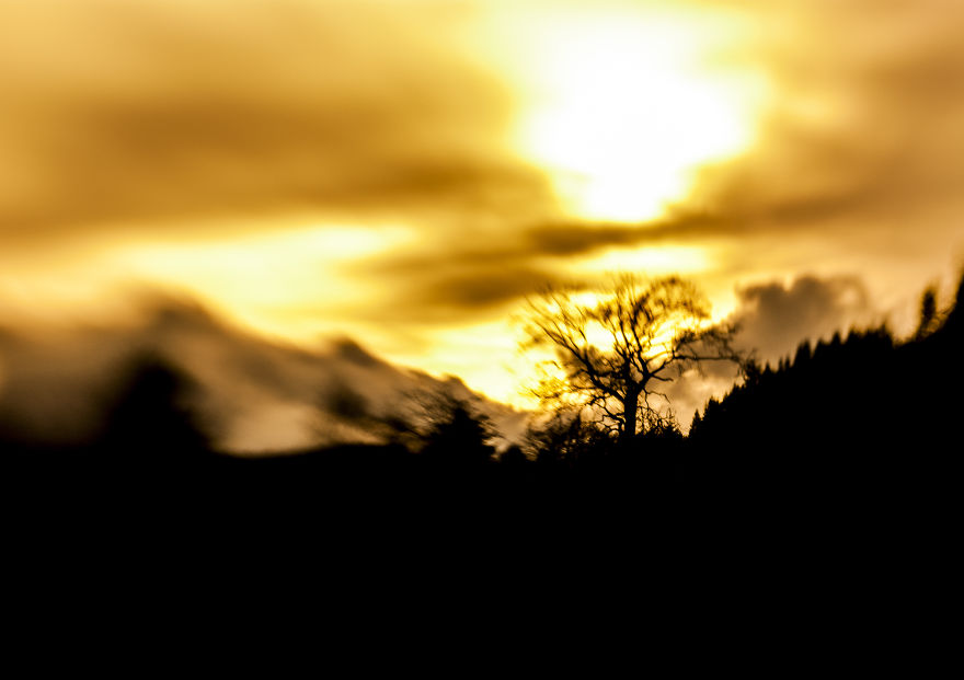 I Take Surrealist Photographs Of The Welsh Landscape In Memory Of My Father.