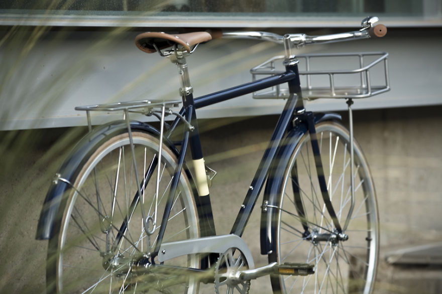 Bicycle With A Bottle Opener