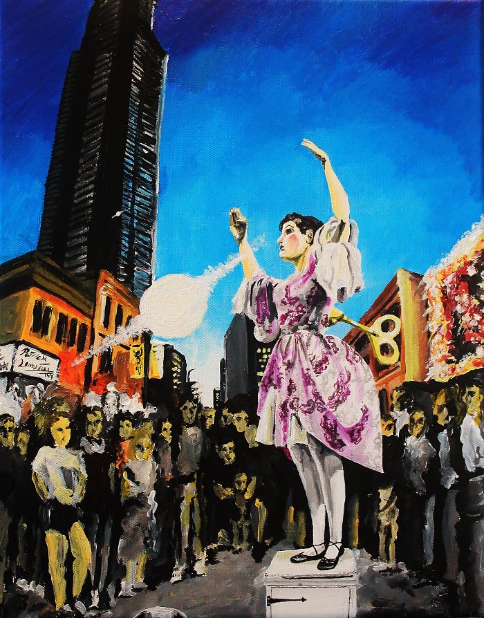 Coppelia - The Living Doll A/c 11"x14" ©2013 Patrick Lemieux