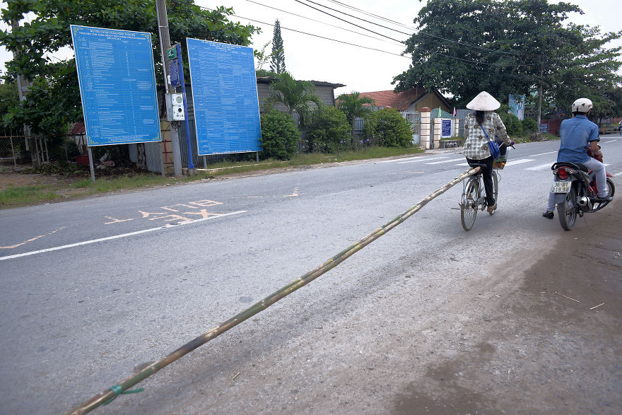 How To Move A Long Bamboo