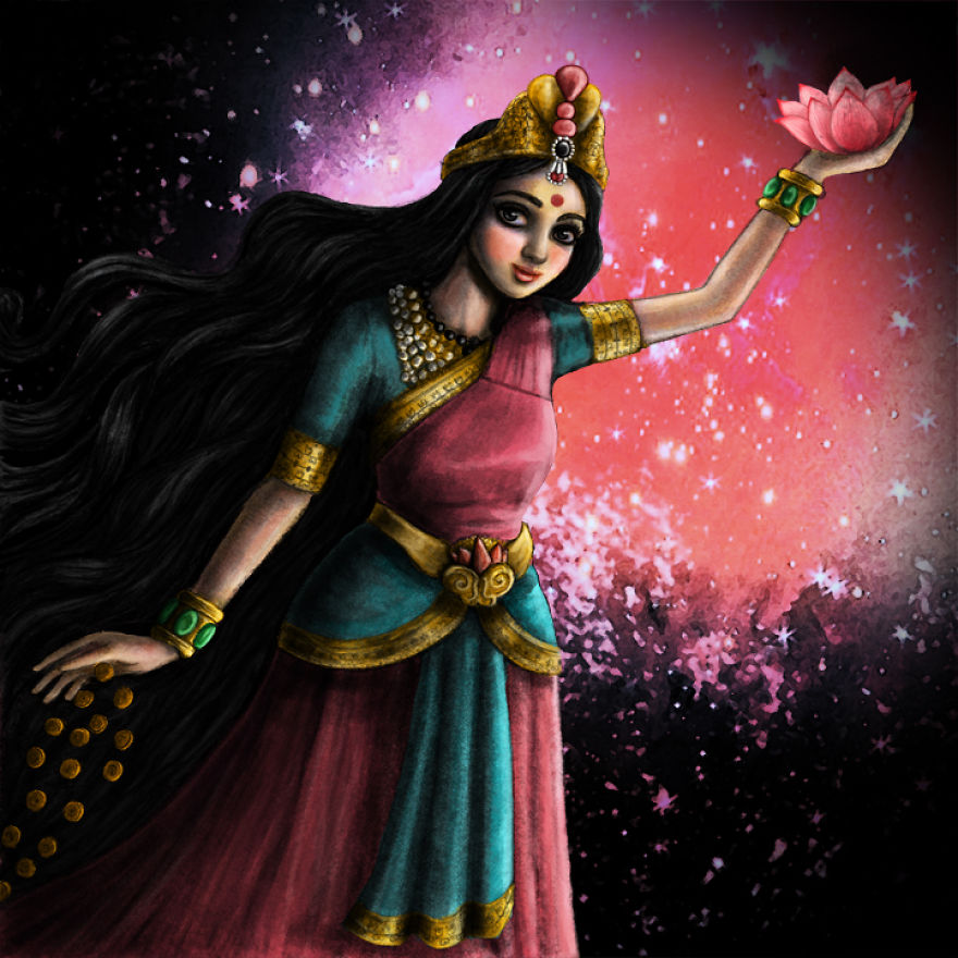 I Paint Digital Drawings That Look Like Hand Painted Images