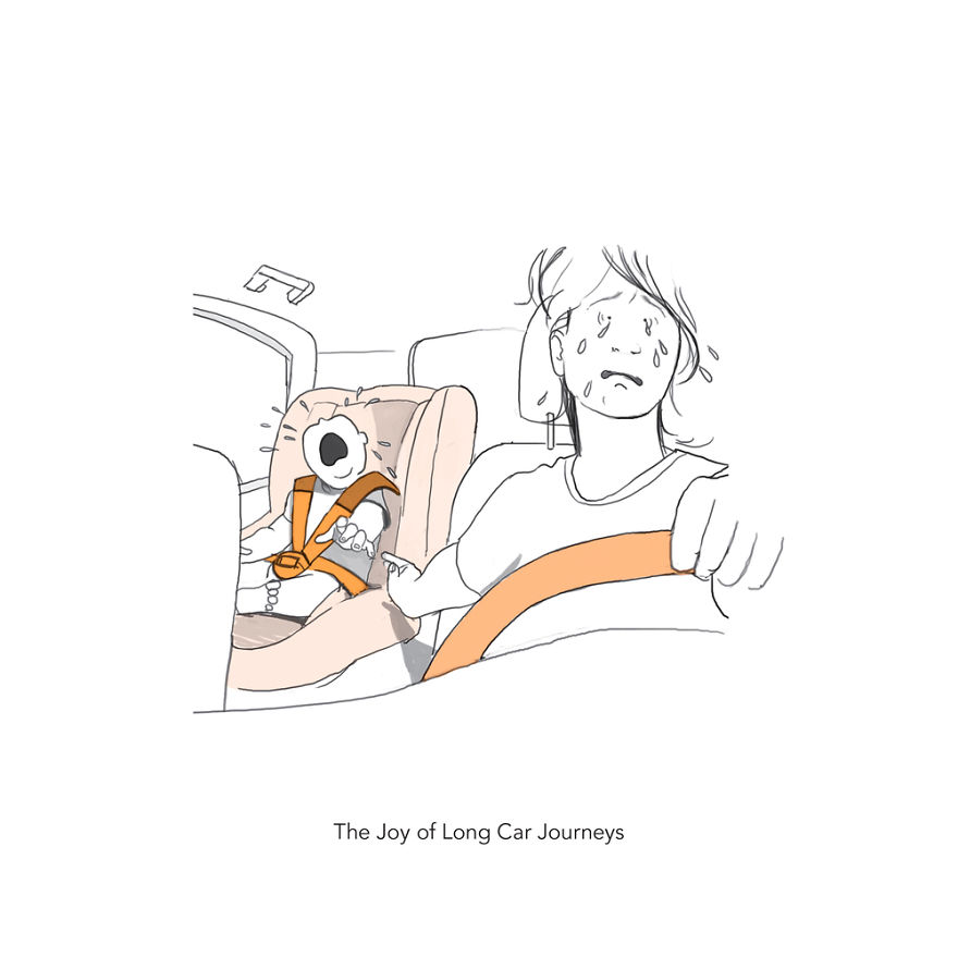 The joy of long car journeys