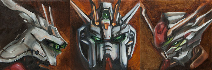 "portrait Of Gundam" Series - Bryan Navasero
