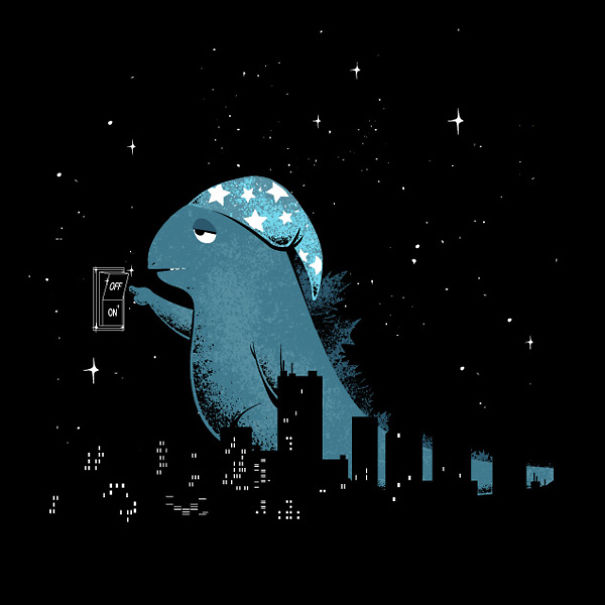 365-Day Challenge: I Drew One Funny T-shirt Design A Day