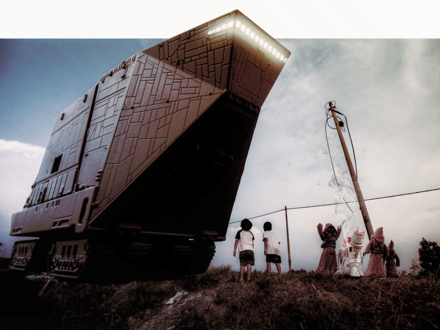 I Used My Star Wars Toys To Recreate Scenes From Various Movies