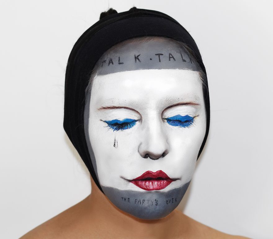 I Painted 11 Album Covers On My Face For Record Store Day