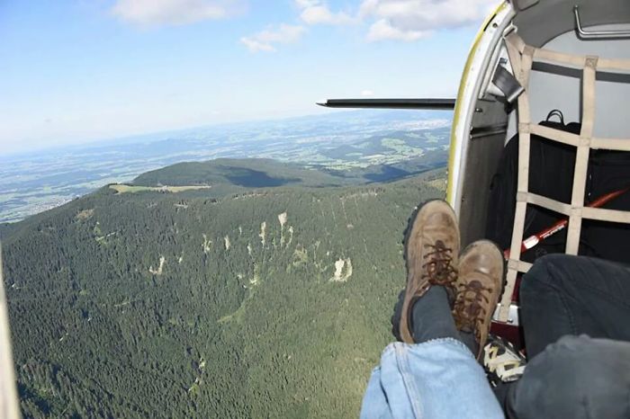 Enjoy The View In My First Class Seat