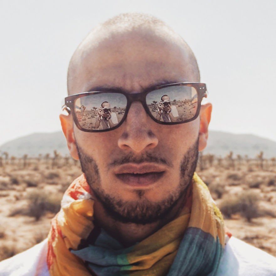 Desert Reflections: A Series Of Surreal Self-portraits In Joshua Tree Desert Reflections: A Series Of Surreal Self-portraits In Joshua Tree