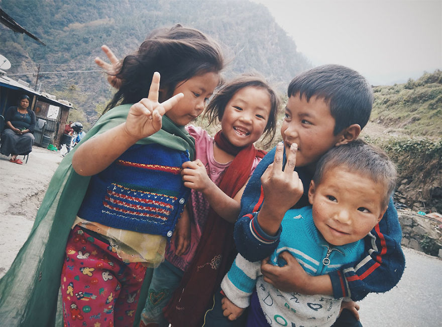 16 Portraits Of Nepalese Kids That I Took While Traveling In Nepal
