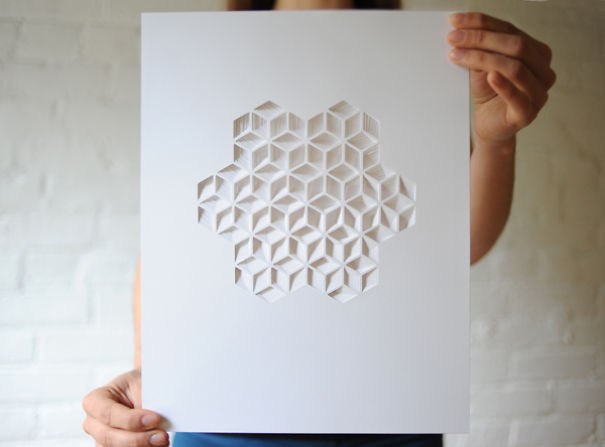 My Geometric Paper Art For Eight Emperors