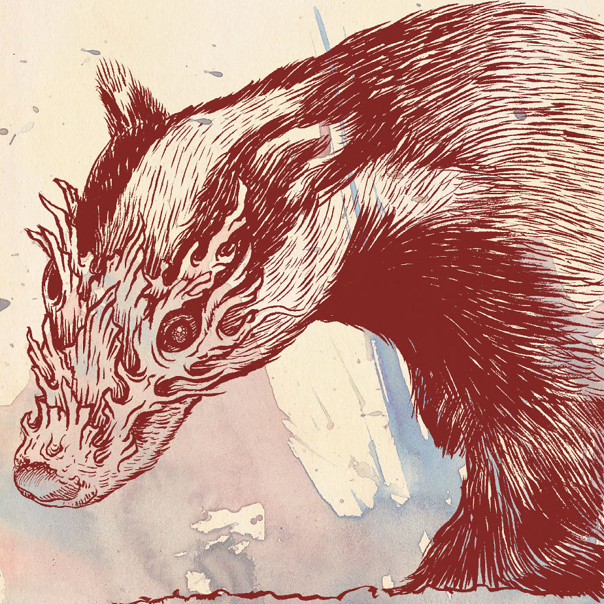 Illustrated Mythical Animal Kingdom By Matt Miller