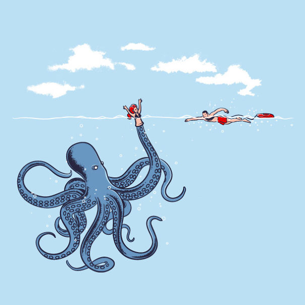 365-Day Challenge: I Drew One Funny T-shirt Design A Day 365-Day Challenge: I Drew One Funny T-shirt Design A Day