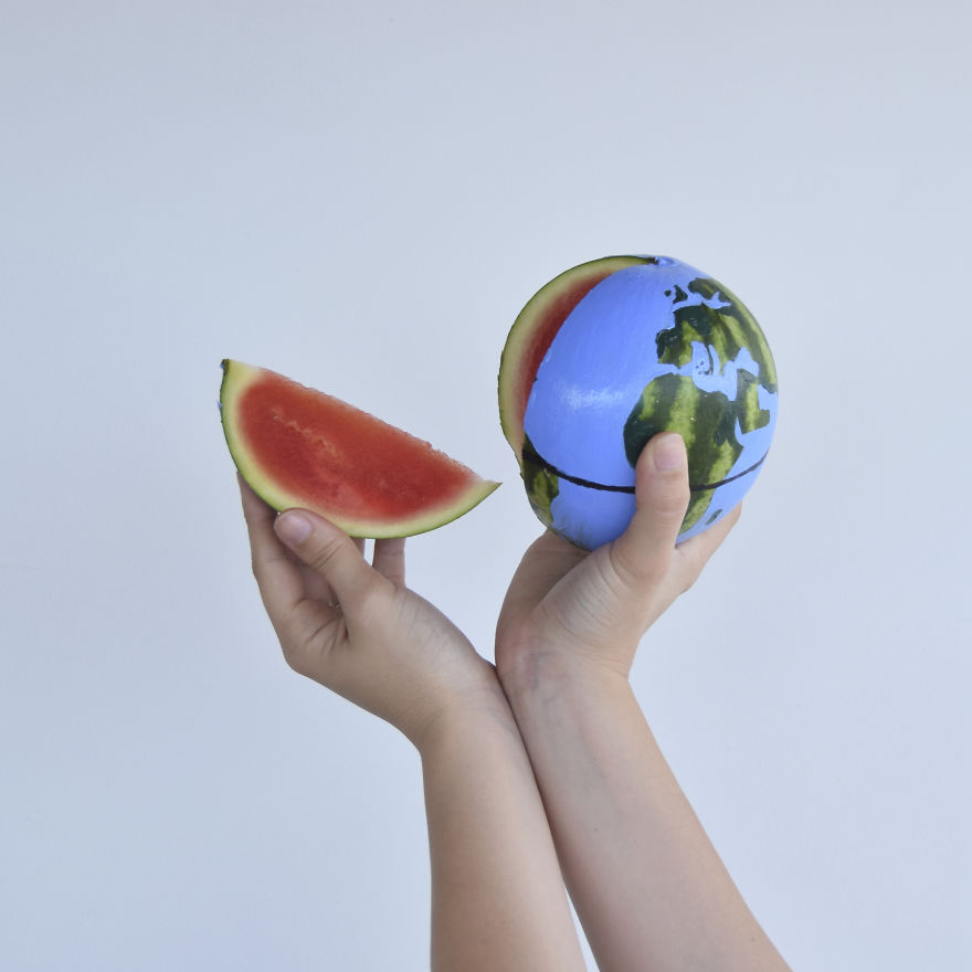 Spanish Artist Plays With Fruit To Make Funny Pictures