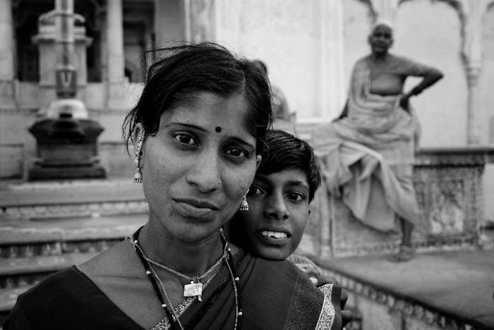 Portraits Of People In The Streets Of India And Pakistan