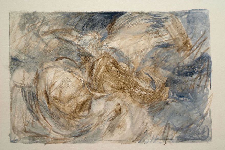 See This Amazing Art Technique, Painted By My Dad!