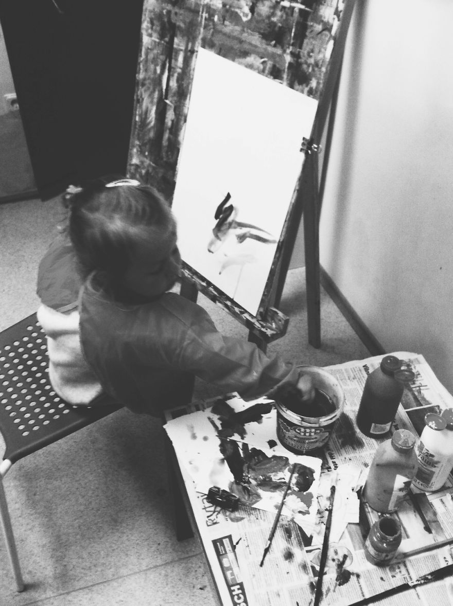 The Genius Artist Behind This Fashion Brand? She's A 2-year-old Toddler