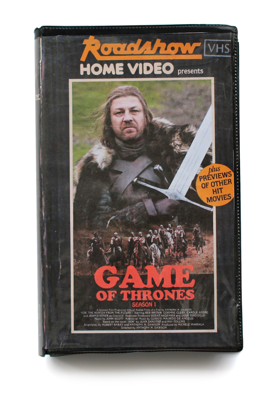 I Created VHS Versions Of The Most Popular TV Shows And Movies