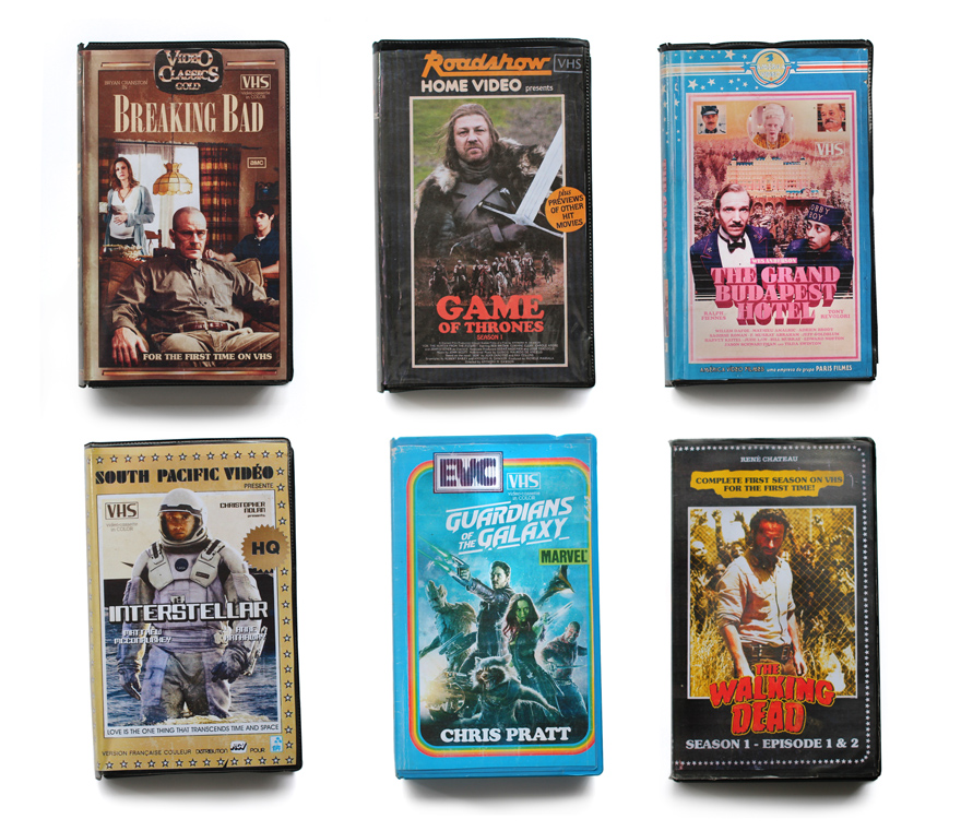I Created VHS Versions Of The Most Popular TV Shows And Movies