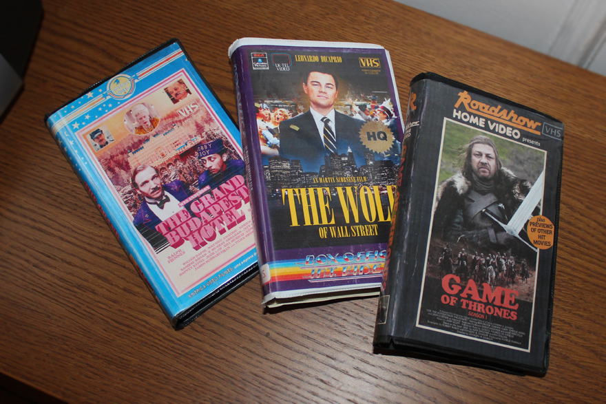 I Created VHS Versions Of The Most Popular TV Shows And Movies I Created VHS Versions Of The Most Popular TV Shows And Movies