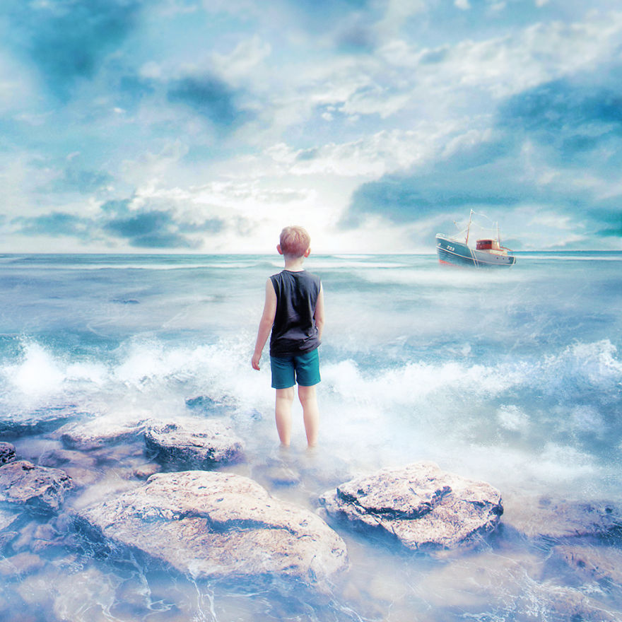I Create Inspiring Dreamscapes, Blending Photographs Into Art.