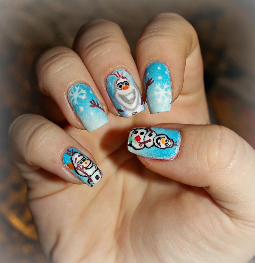 I Paint My Nails With Favorite Cartoons, Movies And Snacks I Paint My Nails With Favorite Cartoons, Movies And Snacks