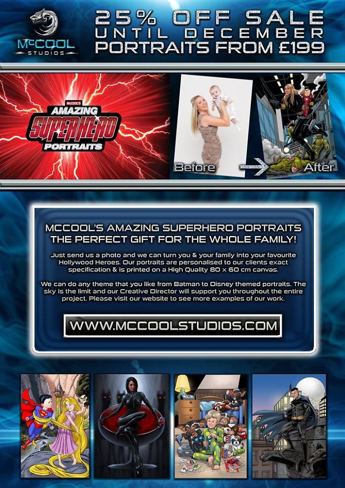 Transform Your Loved Ones Into Their Favourite Superheroes Transform Your Loved Ones Into Their Favourite Superheroes