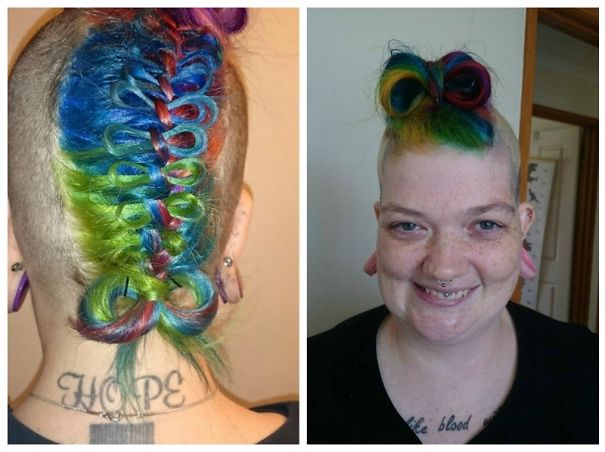 These Are My Rainbow Hair Bows!