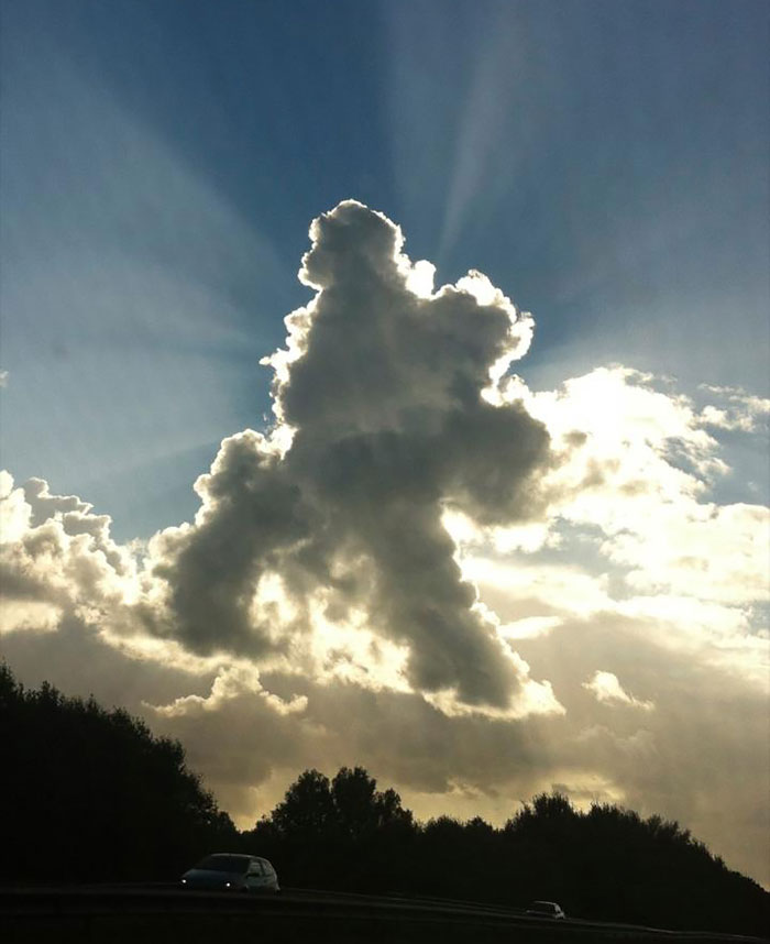 Golem Strolling Through The Air