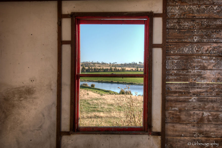 Windows Of Abandoned Rooms With Mystic Views