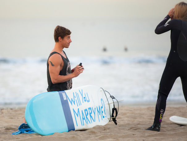 Proposal On The Beach