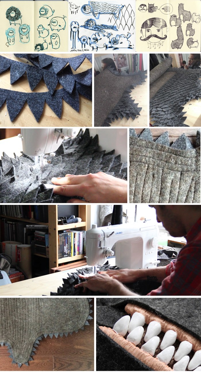 No Monsters Were Harmed In The Making Of This Rug