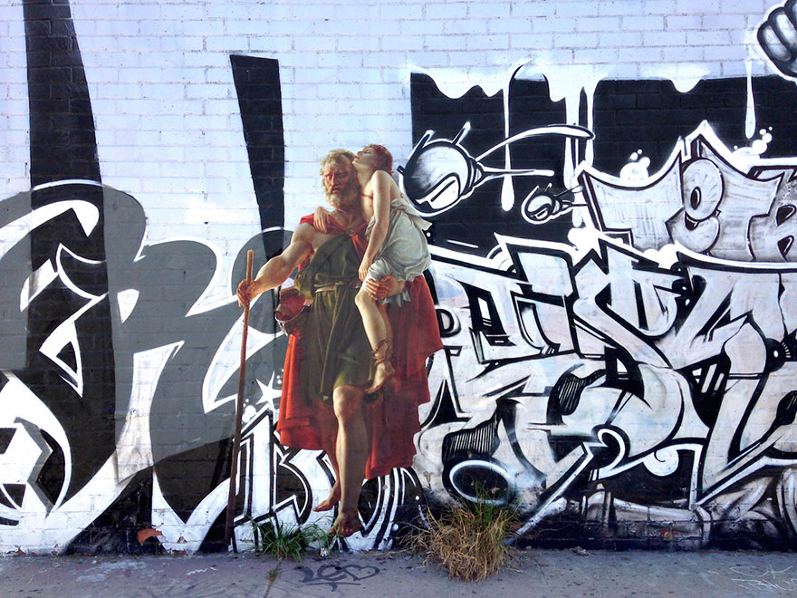 classical-paintings-street-art-outings-project-julien-de-casabianca-13 classical-paintings-street-art-outings-project-julien-de-casabianca-13