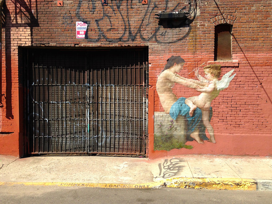 classical-paintings-street-art-outings-project-julien-de-casabianca-4 classical-paintings-street-art-outings-project-julien-de-casabianca-4